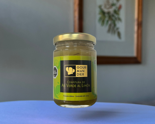 Confitura de Ají Verde al Limon 170 gr - GOUMANDIER
