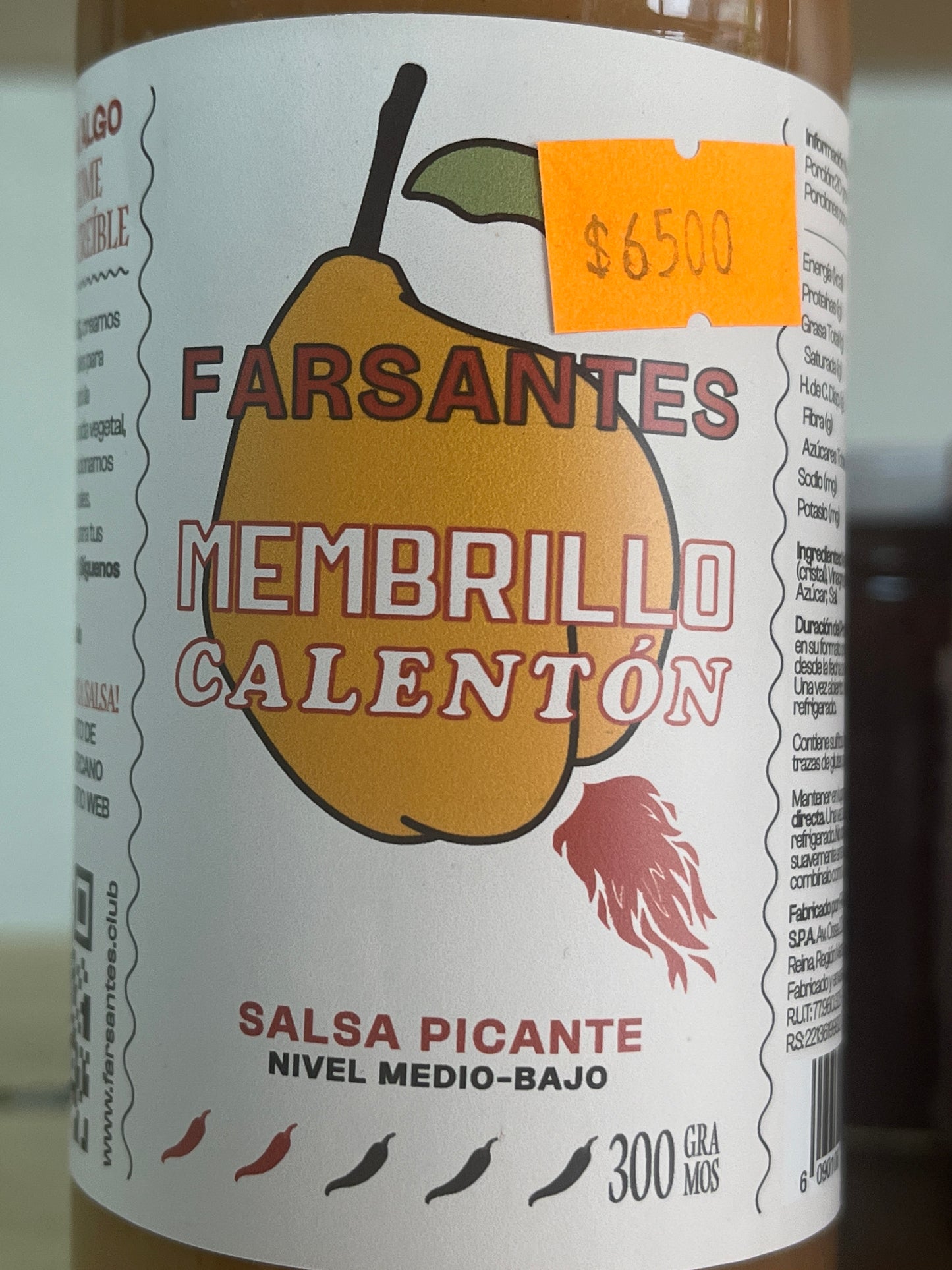 MEMBRILLO CALENTON - salsa picante