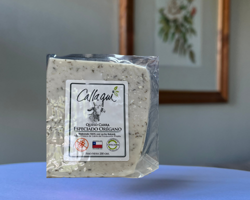 Queso Cabra Oregano - Callaqui 200gr