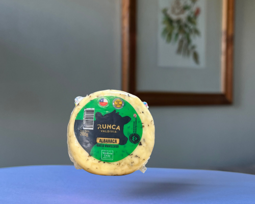 Queso Mantecoso c/Albahaca - RUNCA 200gr
